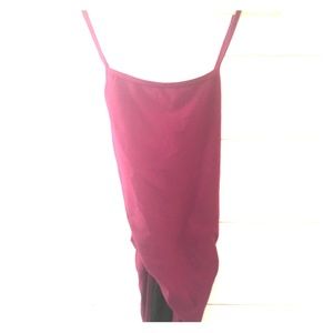 Jolyn Brandon onesie. Cabernet color. Gently used.